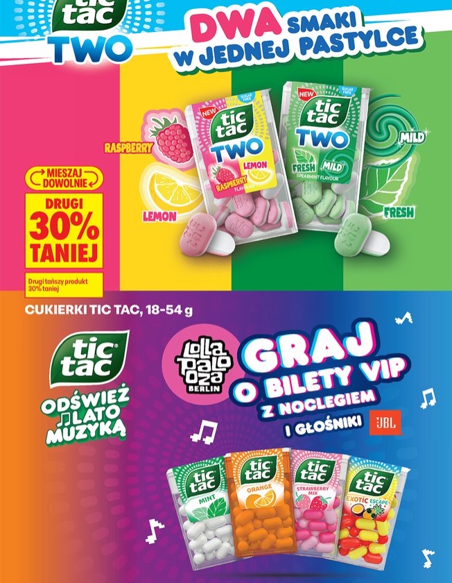 pastylki Tic Tac Two