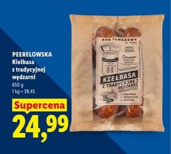 kiełbasa z tradycyjnej wędzarni