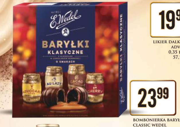 bombonierka baryłki classic