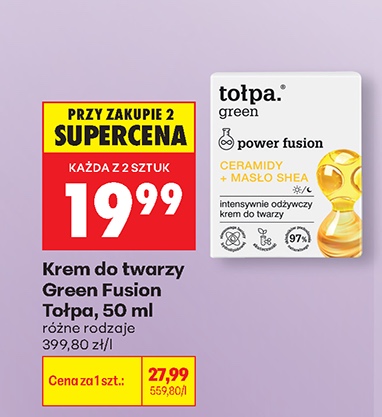 krem do twarzy green fusion
