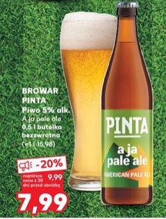 Piwo A ja pale ale American Pale Ale