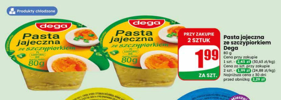 pasta jajeczna ze szczypiorkiem