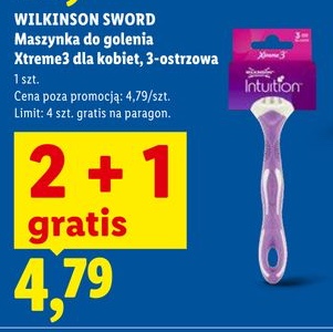 maszynka do golenia dla kobiet, 3-ostrzowa