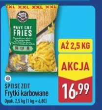 frytki karbowane