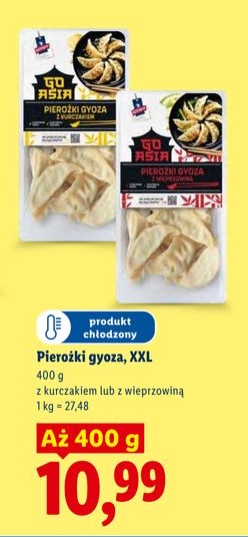 pierożki gyoza, XXL