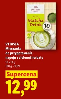 mieszanka do przygotowania napoju z zielonej herbaty