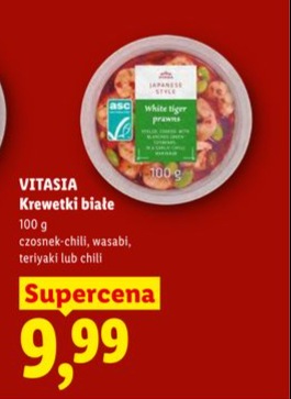 krewetki białe