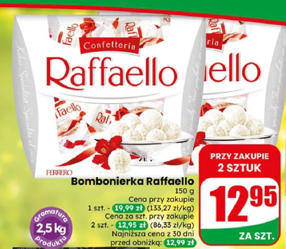 bombonierka Raffaello