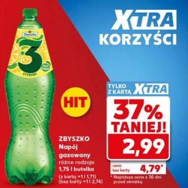 napój gazowany różne rodzaje