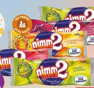 lizak owocowy z sokiem i witaminami