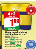 Napój bezalkoholowy Jazz Radler cytryna