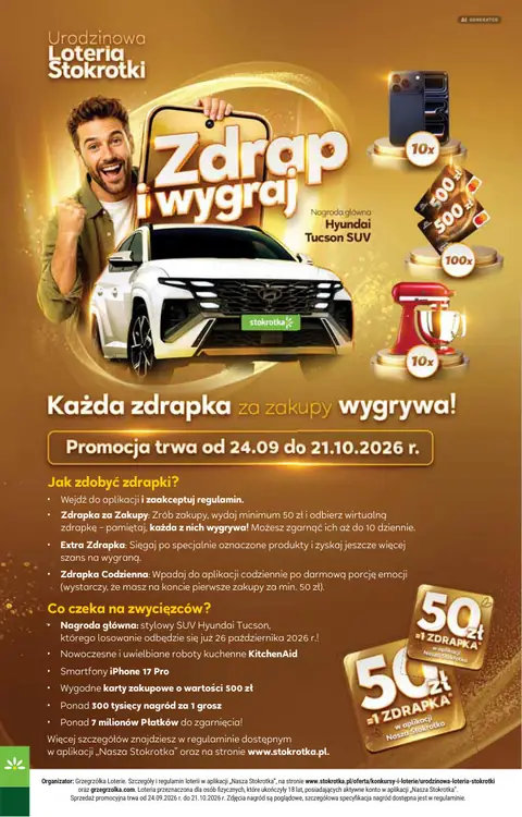 Stokrotka gazetka promocyjna 01.10-07.10.2026 — strona 8 z 51