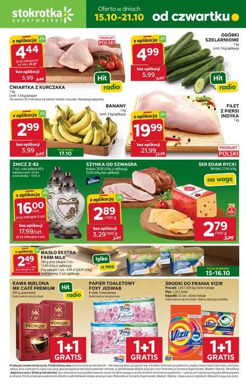 Stokrotka gazetka promocyjna 15.10-21.10.2026 — strona 1