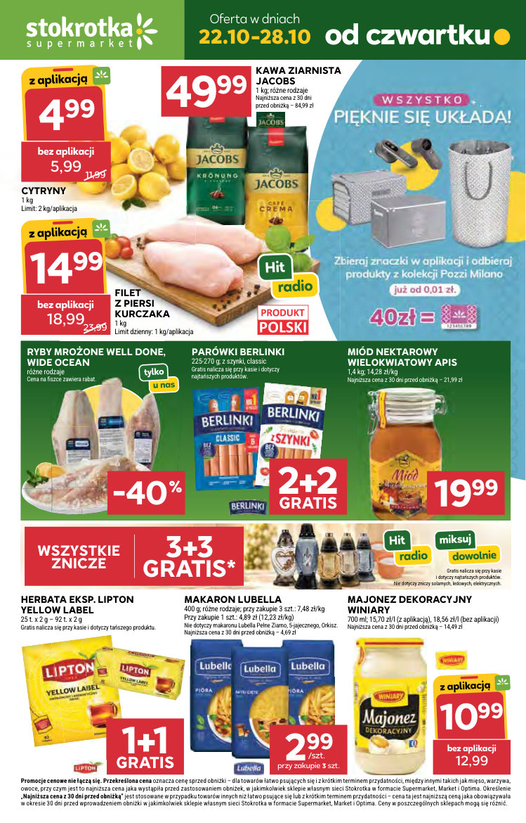 Stokrotka gazetka promocyjna 22.10-28.10.2026 — strona 1 z 54