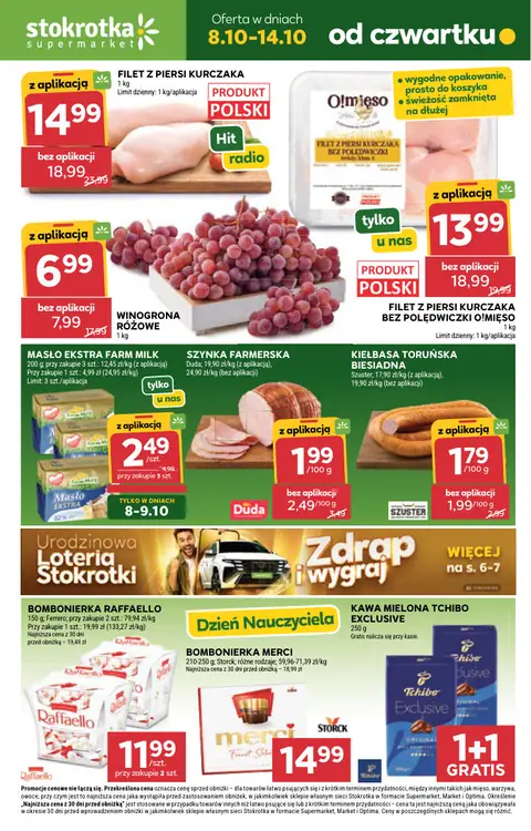 Stokrotka gazetka promocyjna 08.10-14.10.2026 — strona 1 z 50