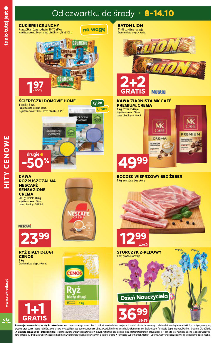 Stokrotka gazetka promocyjna 08.10-14.10.2026 — strona 4 z 50