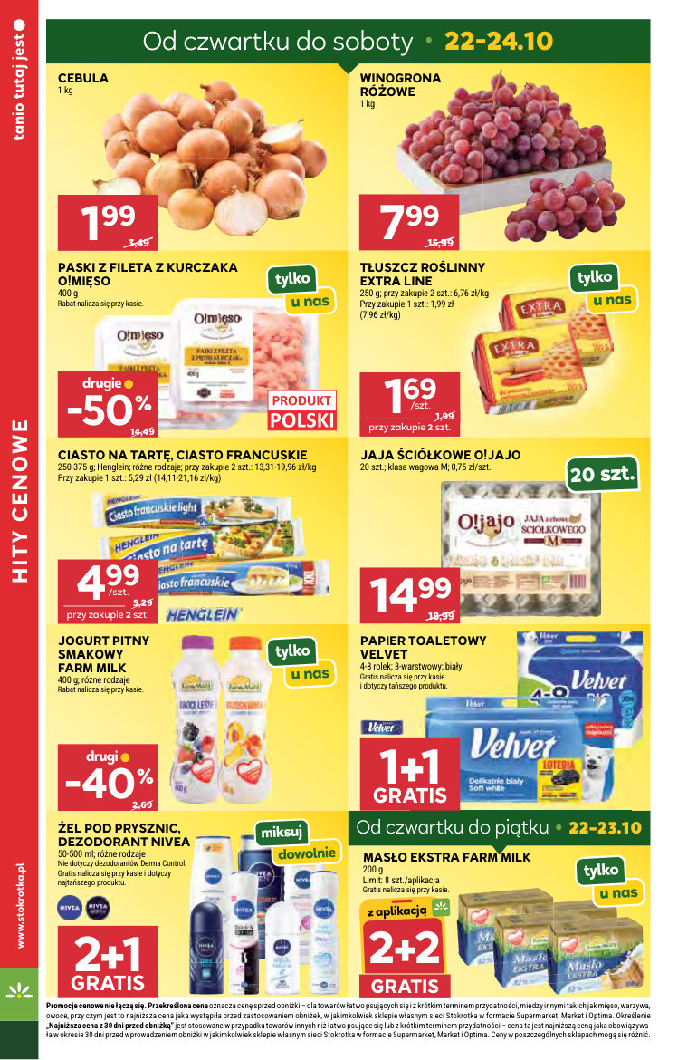Stokrotka gazetka promocyjna 22.10-28.10.2026 — strona 5 z 54